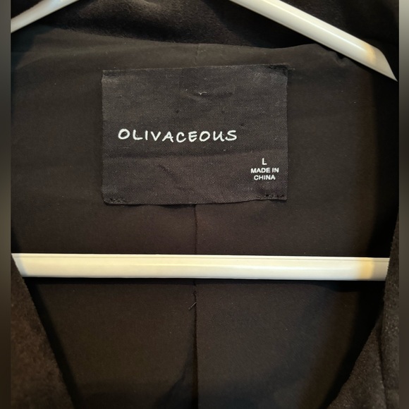 Faux suede biker jacket - Picture 3 of 3